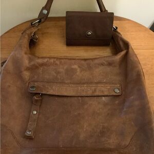 Frye bag and  wallet